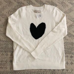 Cute, minimal print sweater.